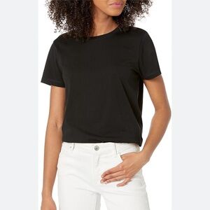 Classic Crewneck Black Women's Courtney T-Shirt by The Drop. Size 3X. New!